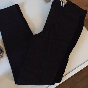 9” High-Rise Skinny Jean (Tuxedo Stripe)